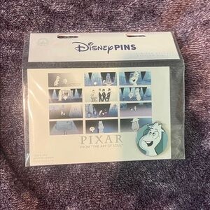 Soul Pin and Informational Postcard Set Joe Disney Pixar Soul Movie Trading Pin